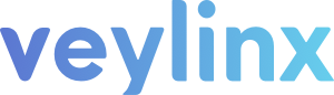 Veylinx logo in blue gradient