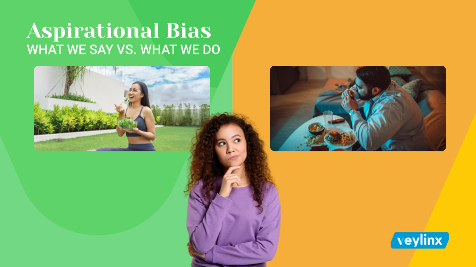 Display of aspirational bias
